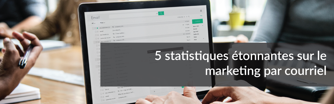 5 statistiques étonnantes sur le marketing par courriel | Studio Grafik