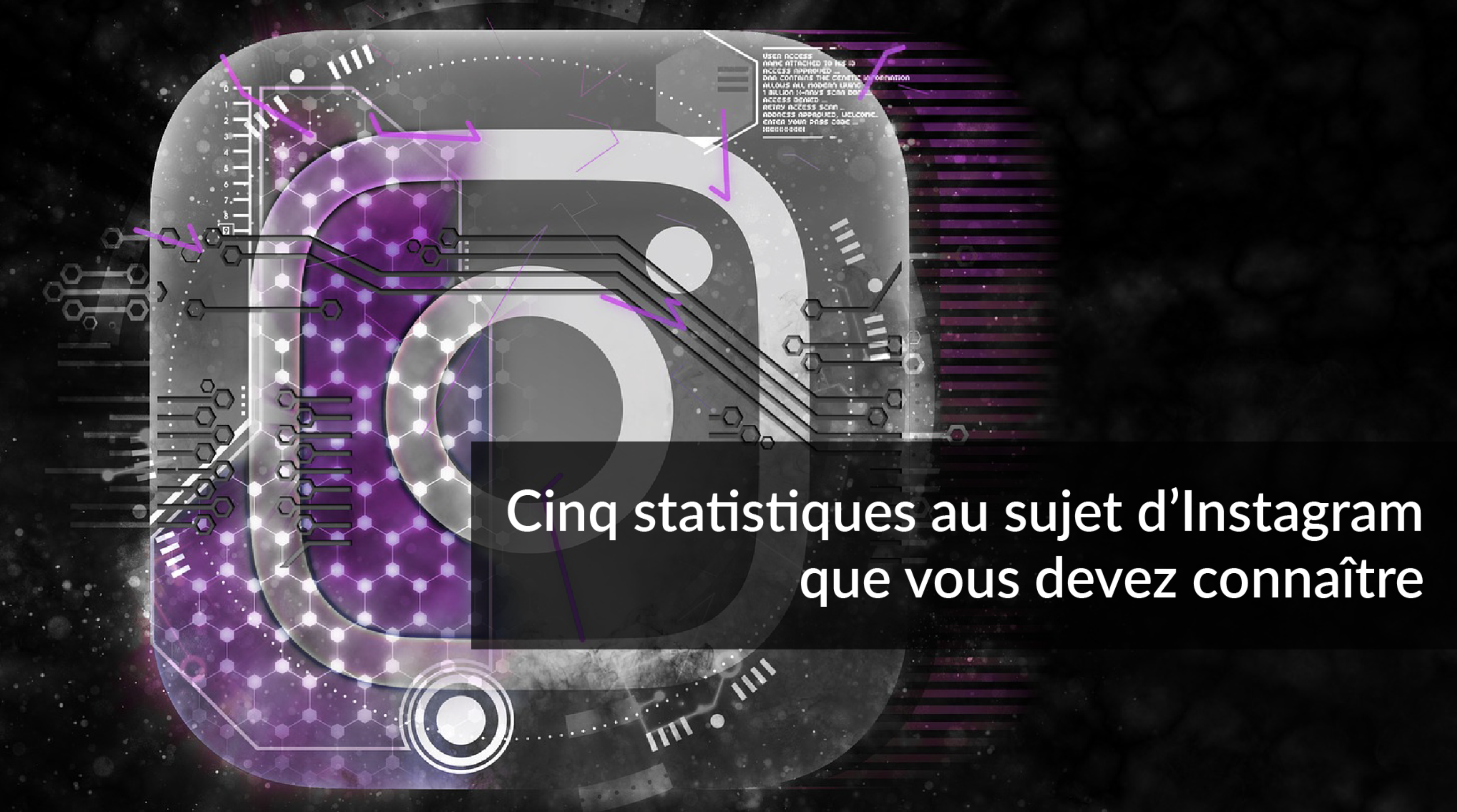 Cinq statistiques au sujet d'Instagram que vous devez connaître | Studio Grafik
